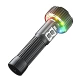 Oreilet Linterna de Campamento, Linterna LED de Iluminación Bidireccional Recargable, Multicolor para la Astronomía Nocturna de Senderismo de Pesca Caza