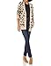 Amazon Brand - Daily Ritual Women's Ultra-Soft Leopard Jacquard Cardigan Sweater, Camel Print, Medium
