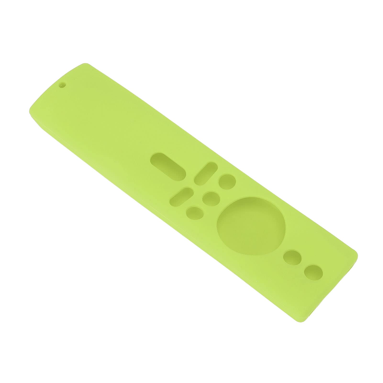 Funda de Silicona Ligera a Prueba de Golpes para Mando a Distancia para Mi Box S 4K, Mi TV Stick con Funda de Silicona, Funda Protectora Antideslizante (Verde Luminoso)