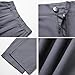 WZIKAI Cargo Pants for Women High Waisted Casual Pants Baggy Wide Leg Trousers Y2K Streetwear with 6 Pockets Gray XS