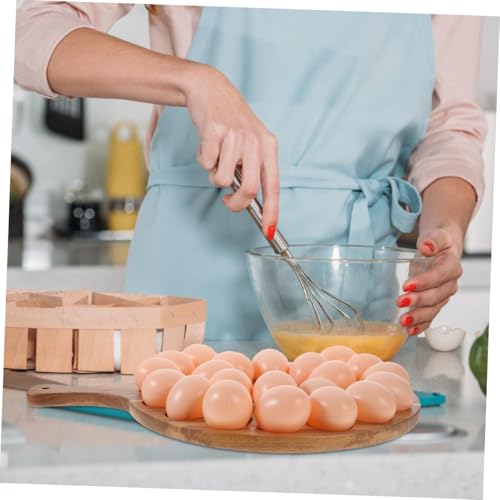 Support de rangement pour œufs de poule et décoration de table de Pâques rustique - 5