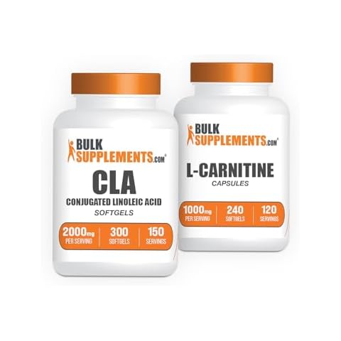 BulkSupplements CLA 2000mg & L-Carnitine Bundle Cover
