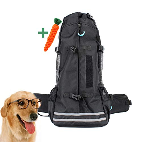 DOODOO: Mochila portátil para mascotas de hasta 14 kg  para perros grandes y transpirables