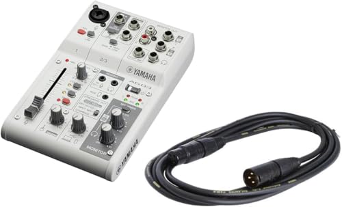 ヤマハAG03MK2 ライブストリーミングミキサー 3チャンネル