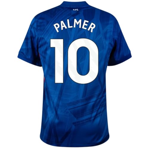 Palmer 10 Home 25/26 Soccer Jersey for Men Fan Version (US, Alpha, Small, Regular, Regular, Home)