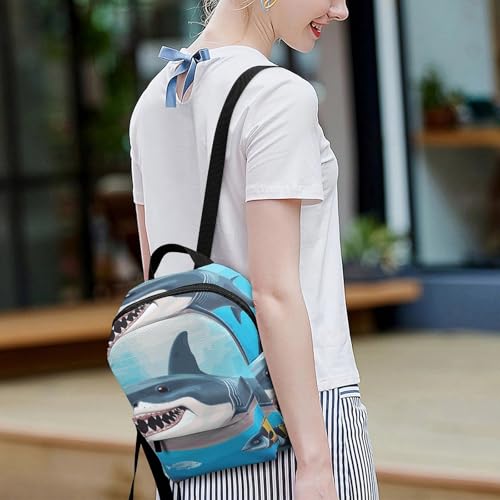 Mochila impermeable de tela Oxford para mujer y hombre con compartimento para laptop 7