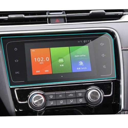 Verre trempé navigation GPS pour MG6 protection écran voiture anti-rayures et oléophobe
