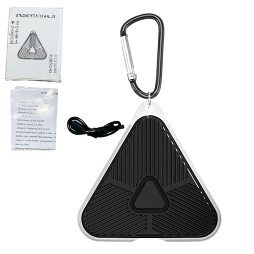Repelente de - Desinfestador electrónico recargable ABS portátil de 5,65 cm | Dispositivo repelente de insectos para hormigas voladoras para interiores y exteriores, carga USB, protección