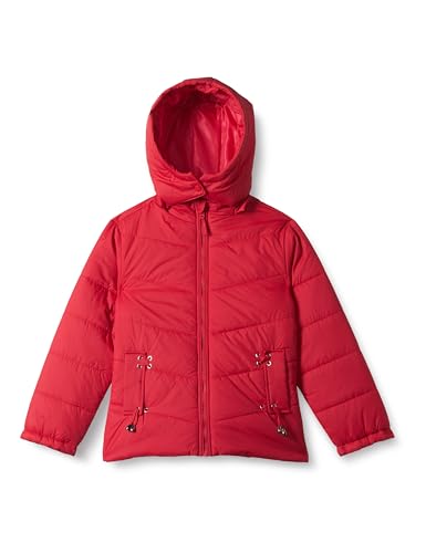 Image of Amazon Brand - Symbol Girls Girls Quilted Winter Jacket with Detachable Hood | Age 2-12 Years