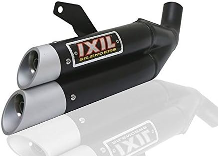 IXIL – Exhaust Kawasaki Z800 12-14 SLIP ON DUAL HYPERLOW XL Black Approved