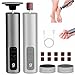 Pedicure Elettrico Professionale Piedi 2 in 1, Rimuovi Calli Piedi Elettrico con 9 Velocità Regolabili, Lima Elettrica per Piedi, Fresa per Calli e Duroni Piedi, Raspa Elettrica per Piedi immagine