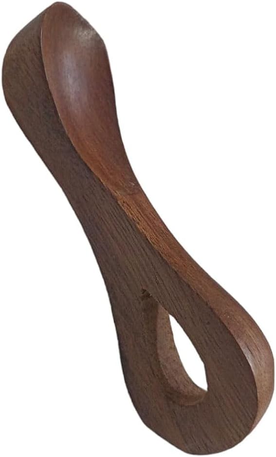 Wooden Masala Spoon Set, 6 Handmade Spoons for Tea, Coffee, Sugar, Condiments, Spices