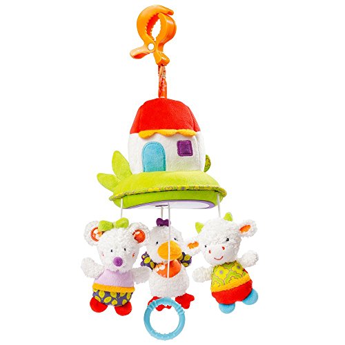 Preisvergleich Produktbild Fehn 70118 Babyspielzeug Mini - Musik - Mobile Haus
