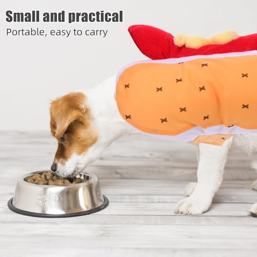 Disfraz de perro Hot Dog con diseño ajustable miniatura 3