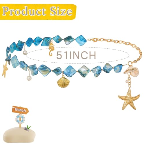 Seashell Waist Chain Belt Body Chain Belly Oceanic Jewelry Accessories for women4