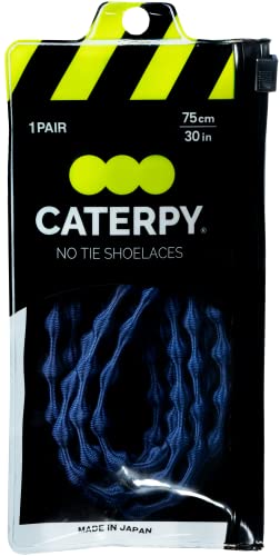 [Caterpy] キャタピー 新キャタピー 抜けにくくフィット感が向上！ 2サイズ×15カラー (75cm (6～7穴用), コーポレートネイビー)