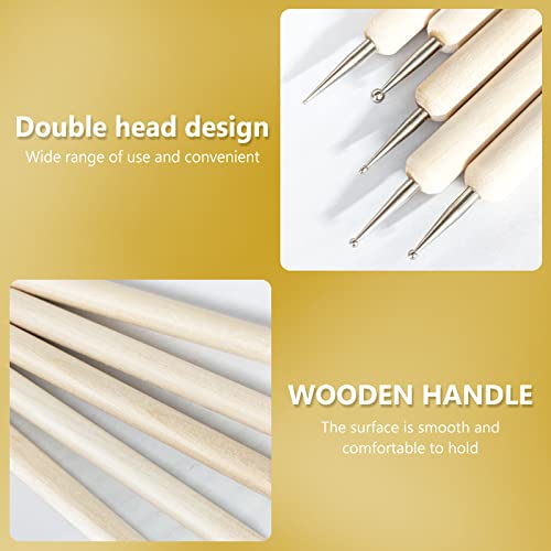 10pcs dotting tools ball end dot art tools for rock painting pottery clay modeling embossing art mandala