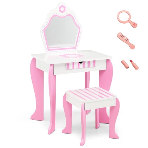 LIFEZEAL Tocador de Maquillaje niña Tocador