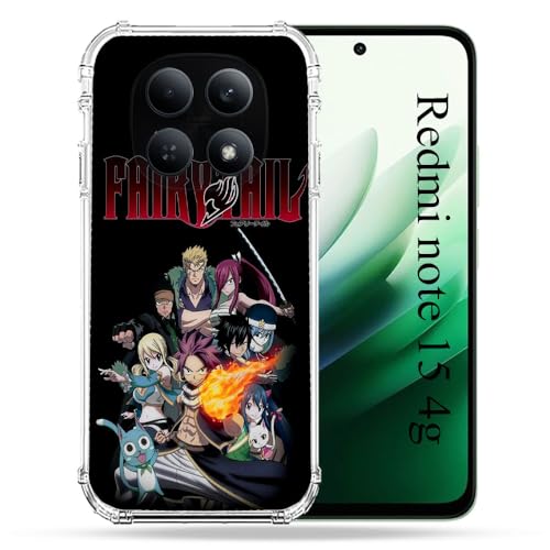 Coque renforcée Redmi Note 15 4G antichoc antichute Fairy Tail
