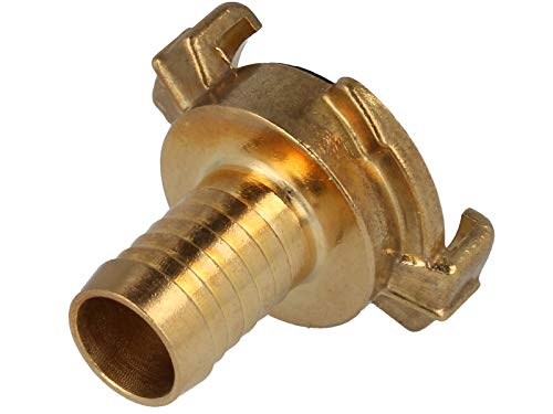 Preisvergleich Produktbild tecuro Schnellkupplung mit 1 Zoll (25 mm) Schlauchstutzen-Schlauchstück - ms-blank