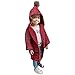 Produktbild serliy Plaid mit Kapuze Pullover Tops Hosen Outfits Set Strickjacke Familie Kleidung Kleinkind Kinder Mädchen Prinzessin Weihnachten Jungen Jumpsuit Säugling Langarm-Bodysuits Baumwolle Spielanzug