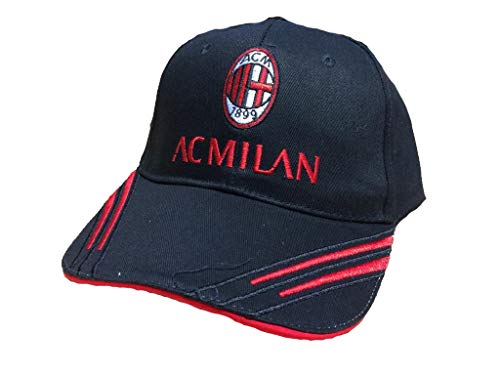 Cappello Milan Bambino Cappellino Ufficiale Berretto Cotone con...