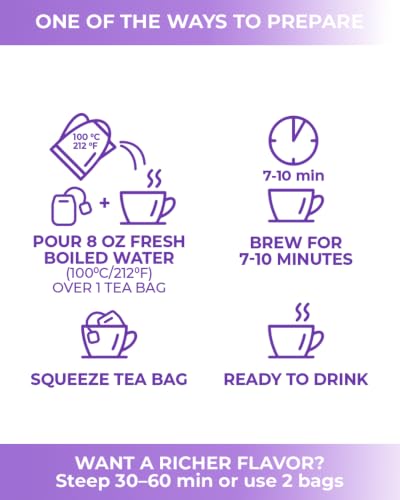 Image of 50 Bags Chaste Tree Berry Сhasteberry Tea Vitex Tea Herb (Vitex Agnus-Castus) - 50 Count 2 g Bags Chaste Tree Berry Herbal Vitex Sauzgatillo