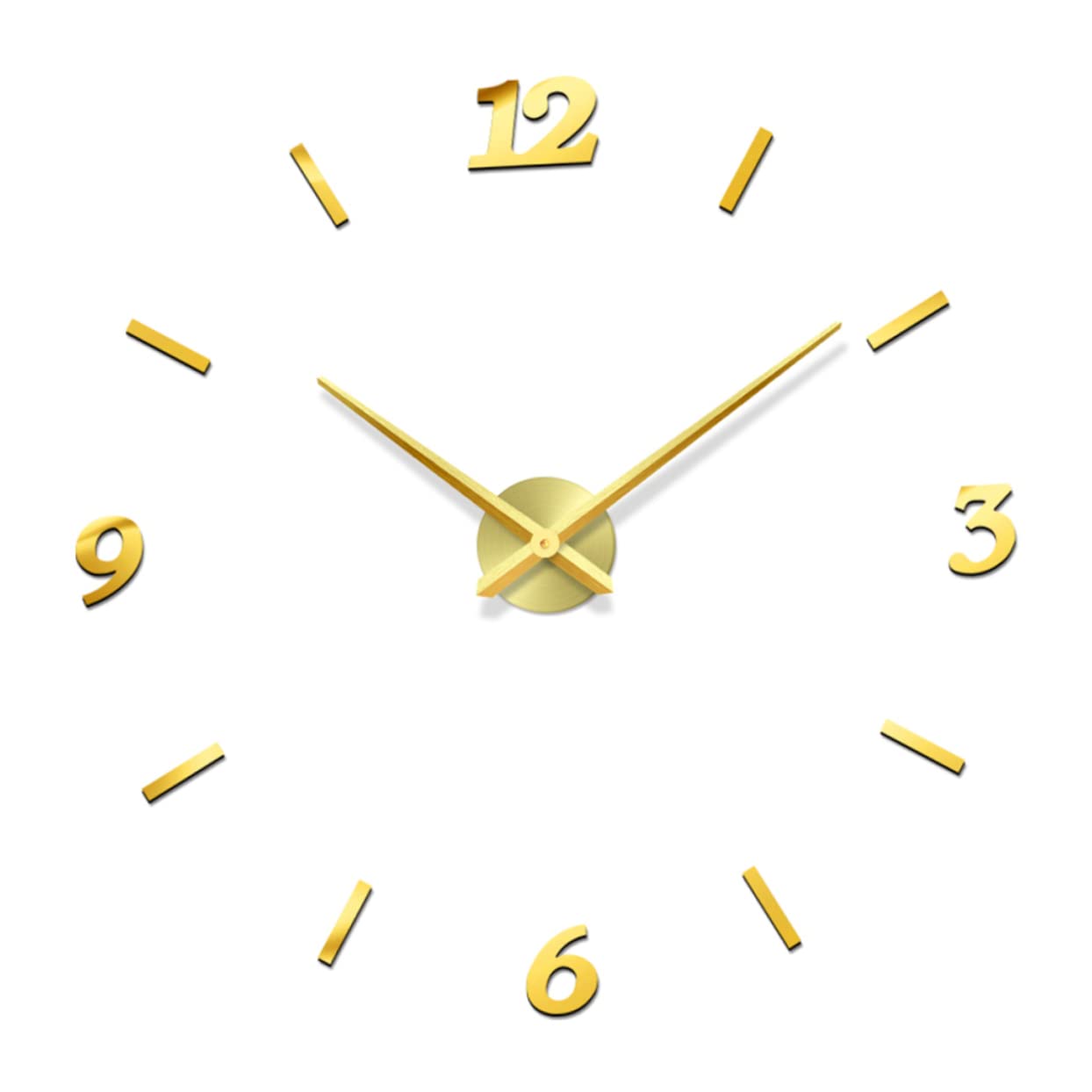Horloge murale salon Cabilock en métal pour une décoration moderne