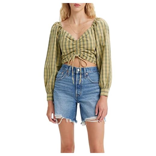 Levi's Devin Blouse, Blusa, Mujer, Verde, S