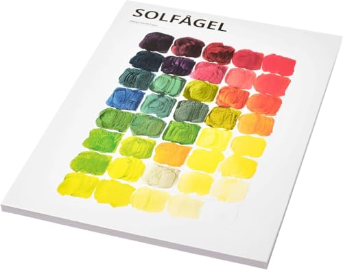 SOLFAGEL Drawing Canvas Pad, 16 Pieces, Artist Quality Drawing Paper