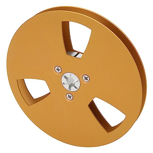 Carrete abierto de aluminio de 1/4 y 5 pulgadas para grabadoras de cinta de bobina 3