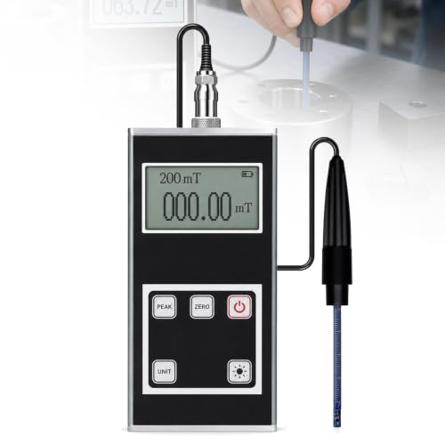 Medidor Gauss digital ±1% para resolver fallos de polaridad en imanes