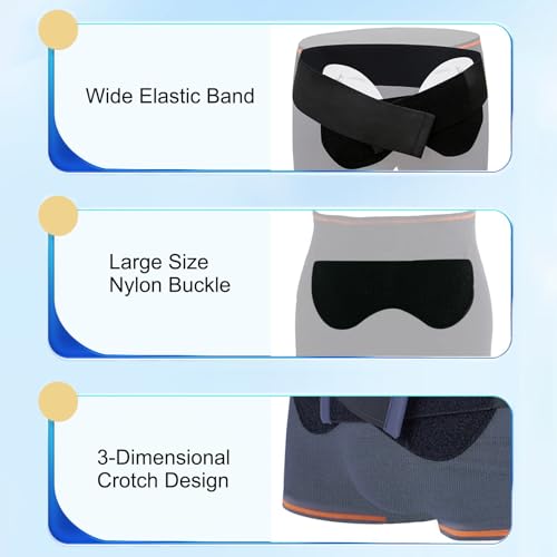 Faja para Hernia Inguinal para Hombre con Cinturón Ajustable, Talle Small miniatura 7