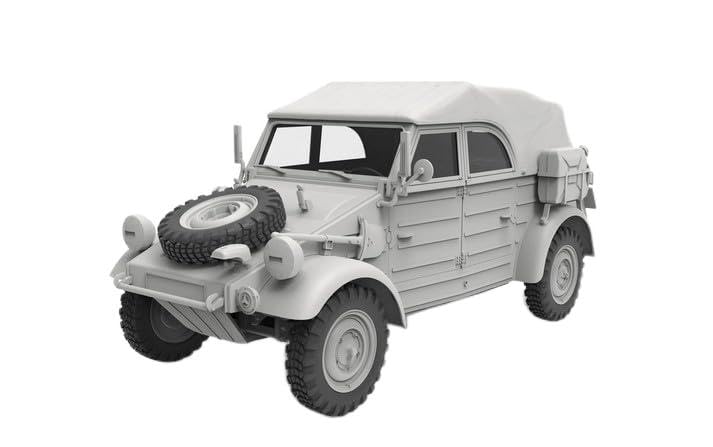 Meng Model 1:35 - Alemán Pkw.K1 tipo 82 frente oriental