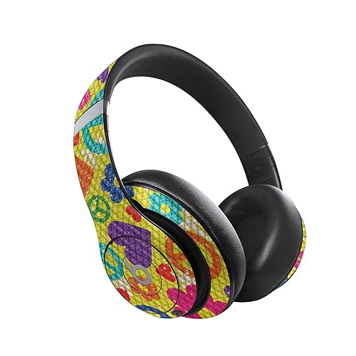Image of MightySkins Carbon Fiber Skin Compatible with Beats Studio Pro - Peace Cloth | Protective, Durable Textured Carbon Fiber Finish | Easy to Apply
