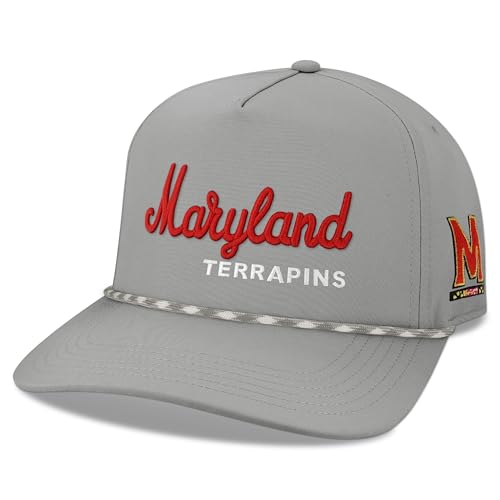 Legacy NCAA Officially Licensed Rope Hat, Maryland Terrapins Team Color