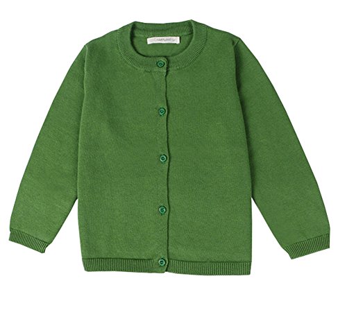 Girls Cotton Cardigan Sweater for Little Girls