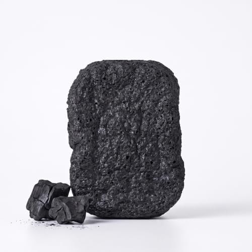 Image of ILEM JAPAN Natural Konjac Sponge Body (Charcoal)