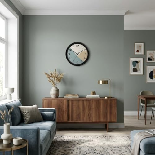 Image of Wall Clock for Living Room Stylish | Clock for Home | Wall Clock for Hall | Wall Watch for Living Room (Contemporary Decorative)
