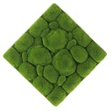 Pannello di Muschio Artificiale in Schiuma Verde Realistico per Parete