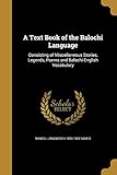 A Text Book of the Balochi Language