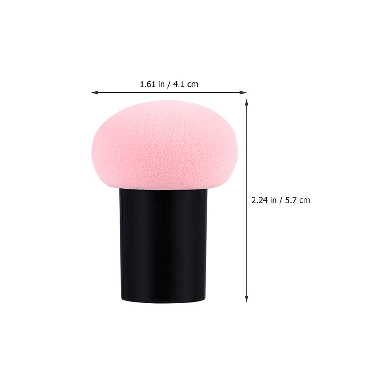 FRCOLOR 30pezzi Spugne Da Trucco Forma Di Fungo Per Uso Secco e Umido Di Accessori Per Make-up e Morbide e Lavabili Per Fondotinta e