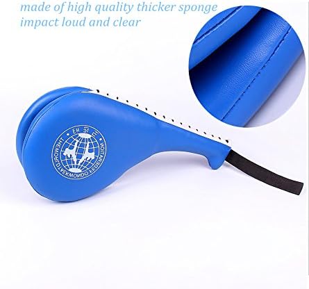 BREADEEP Taekwondo Kick Pads, Durable Kicking Target Pads for TKD Karate Martial Arts Strike Training