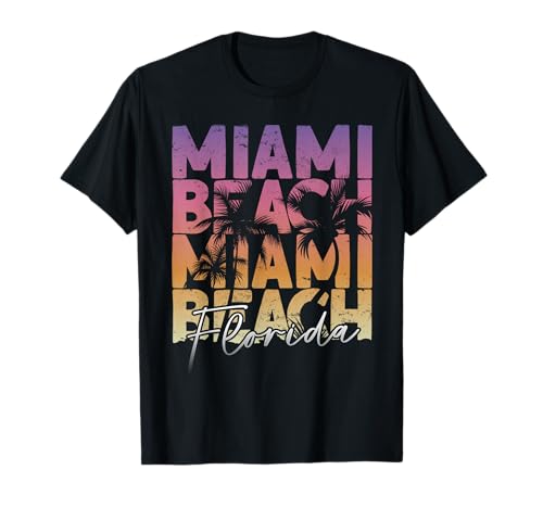 Retro Vintage Miami Beach T-Shirt
