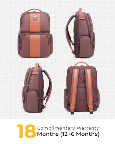 Image of EUME Premium 15.6 in Laptop bags for Men & Women Office Use | Stylish Backpack Bag | Spacious Backpack for Travelling | 28L Polaris