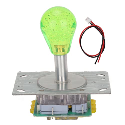 Kafuty-1 Kit de joystick Arcade, joystick iluminado de LED Arcade, Joystick iluminado colorido total