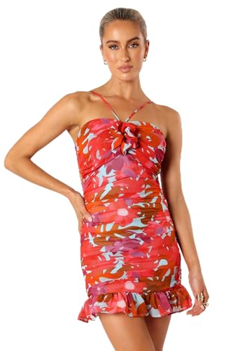 Image of Petal & Pup Women's Zuri Rosette Mini Dress
