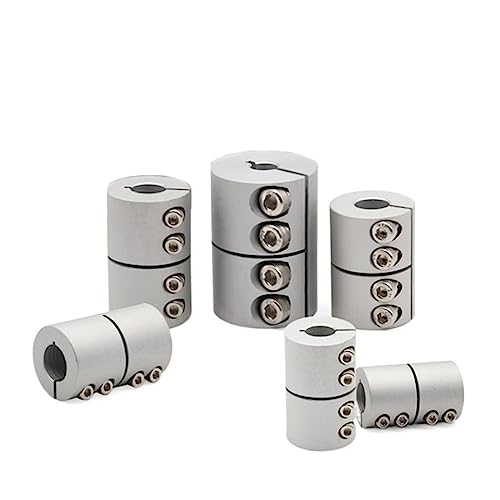 Rigid coupling,Stainless steel rigid coupling 1pcs D32L45 D40L50 D60L60 Rigid Coupling Aluminium Alloy Shaft Coupler Screw Stepper Motor 3D Printer Engraving Machine(D40L50-18x19)