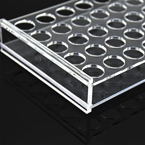 Fournitures laboratoire support pour flacons 40 ml et analyses 28.5 mm - 6