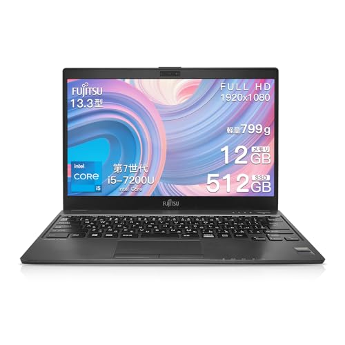 Amazon.co.jp: 【整備済み品】 富士通ノートパソコンoffice搭载